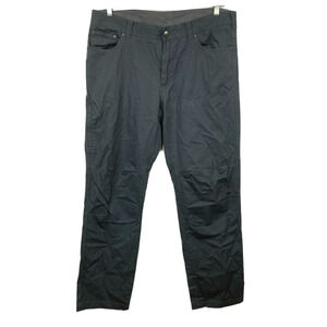 Columbia Pants Mens Sz 36x32 Gray Regular Fit Casual Cotton Straight Leg